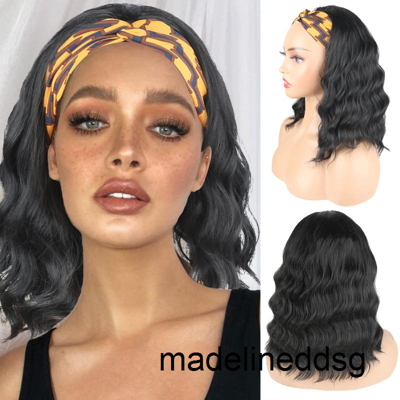 Body Wave Headband Wig Synthetic Shoulder Length Curly Wigs With For African American Women Natural Black 14inch TWWQ, 2085 6 8
Body Wave Headband Wig Synthetic Shoulder Length Curly Wigs With For African American Women Natural Black 14inch TWWQ, 2085 6 8