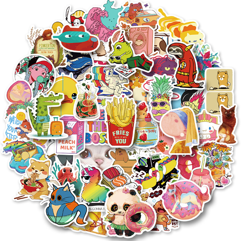 New Sexy 50Pcs Homemade Funny Mashup Cute Cartoon Stickers Graffiti Laptop Luggage Skateboard Guitar DIY Kids Classic Toys Sticker Decals
New Sexy 50Pcs Homemade Funny Mashup Cute Cartoon Stickers Graffiti Laptop Luggage Skateboard Guitar DIY Kids Classic Toys Sticker Decals