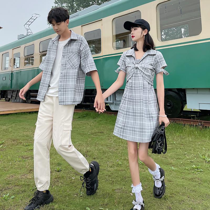 Women' T-Shirt Couples Wear Bowtie Jacquard Plaid Niche Design Dress Clothes ClothingWomen, Male overalls
Women' T-Shirt Couples Wear Bowtie Jacquard Plaid Niche Design Dress Clothes ClothingWomen, Male overalls