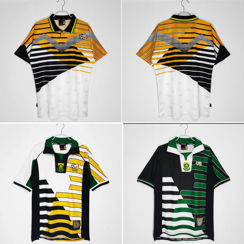 Top 1994 1998 Africa Retro soccer jerseys south MOKOENA AGUSTINE RADEBE football shirt RADEBE PARKER jersey Classic Vintage maillot de foot, Southafrica1994home
Top 1994 1998 Africa Retro soccer jerseys south MOKOENA AGUSTINE RADEBE football shirt RADEBE PARKER jersey Classic Vintage maillot de foot, Southafrica1994home
