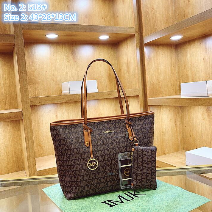 Wholesale ladies shoulder bags 2 styles classic letter printing tote bag large-capacity contrast leather leisure handbag two-piece fashion mobile phone coin purse, Brown-5904#-1
Wholesale ladies shoulder bags 2 styles classic letter printing tote bag large-capacity contrast leather leisure handbag two-piece fashion mobile phone coin purse, Brown-5904#-1