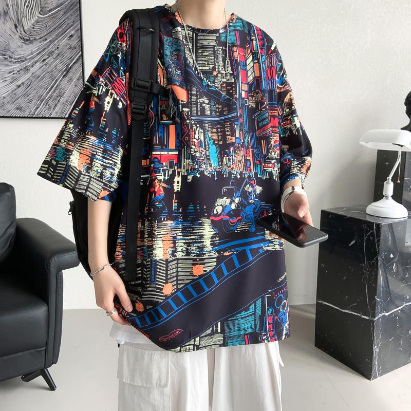 Men's T-Shirts Summer Men T Shirts Graffiti Print Men's Short Sleeve T-shirt Loose Casual Plus Size 5XlMen's, Black
Men's T-Shirts Summer Men T Shirts Graffiti Print Men's Short Sleeve T-shirt Loose Casual Plus Size 5XlMen's, Black