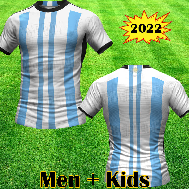 2021 Argentina Copa america Home Soccer Jerseys 2022 QATAR World Cup Jersey DYBALA Fans Player Version Football Shirt ICARDI MASCHERANO camiseta de futbol Kit, 2022 kids home
2021 Argentina Copa america Home Soccer Jerseys 2022 QATAR World Cup Jersey DYBALA Fans Player Version Football Shirt ICARDI MASCHERANO camiseta de futbol Kit, 2022 kids home