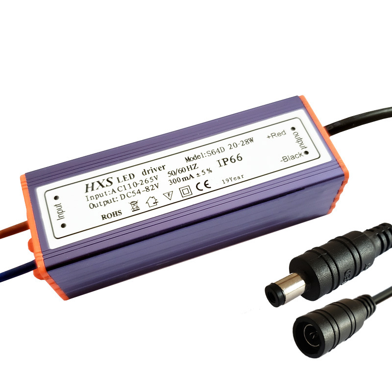 AC220V LED Driver Lighting Transformers 300mA 600mA Constant Current Waterproof Power Supply 6-10W 10-16W 14-20W 20-28W 30-42W 40-54W For Flat Light D