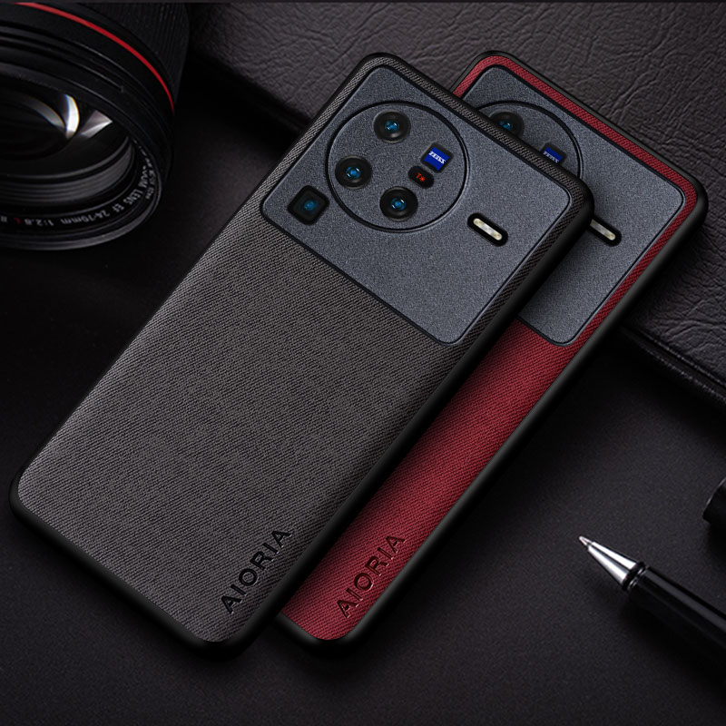CaseS For Vivo X80 Pro coque simple design lightweight durable solid color textile leather case, Orange
CaseS For Vivo X80 Pro coque simple design lightweight durable solid color textile leather case, Orange