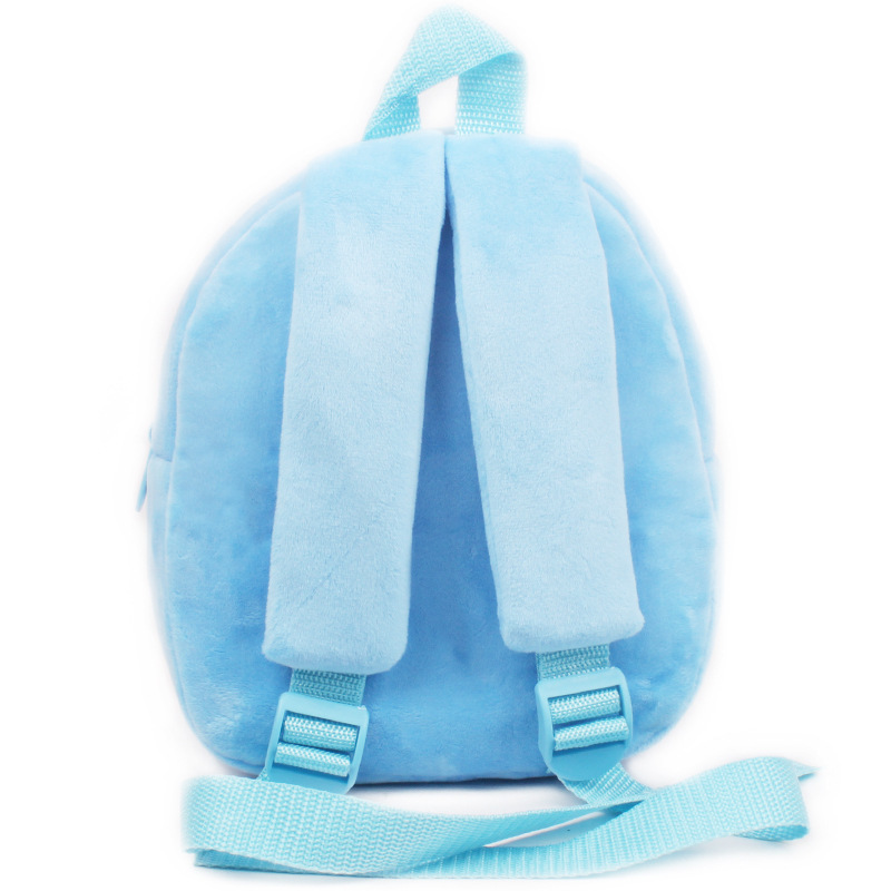 Fashion Children School Bags 3D Cartoon Print Plush Kids Backpack Kindergarten Boys and Girls School Bags Mini Backpack Book Bag 220425