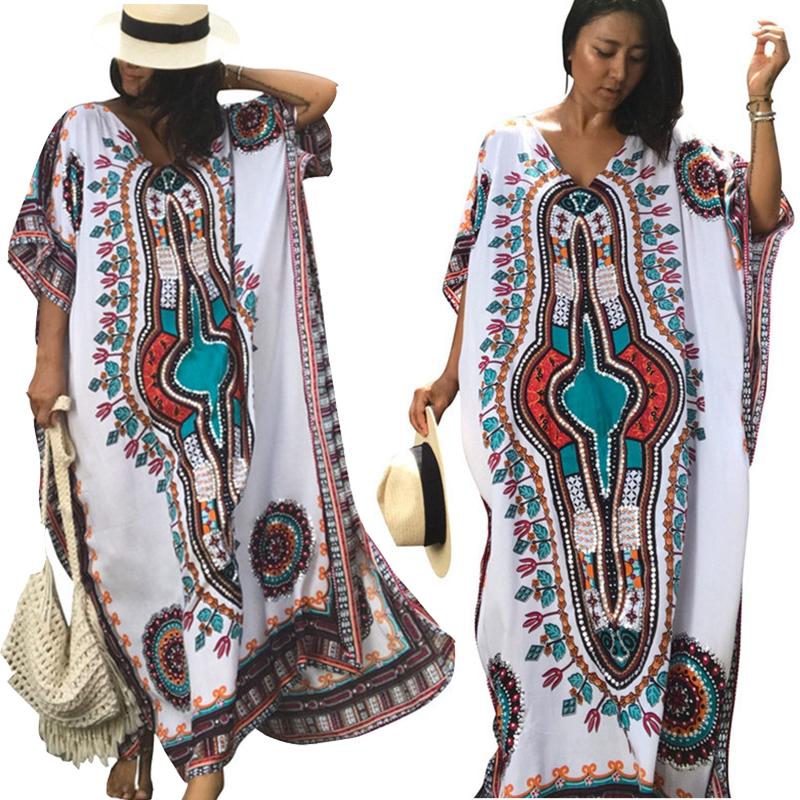 Women's Swimwear Summer Beach Cover Up Dress For Women Print Loose Bohemian Turkey Vacation Sun Protection RobeWomen's, White
Women's Swimwear Summer Beach Cover Up Dress For Women Print Loose Bohemian Turkey Vacation Sun Protection RobeWomen's, White