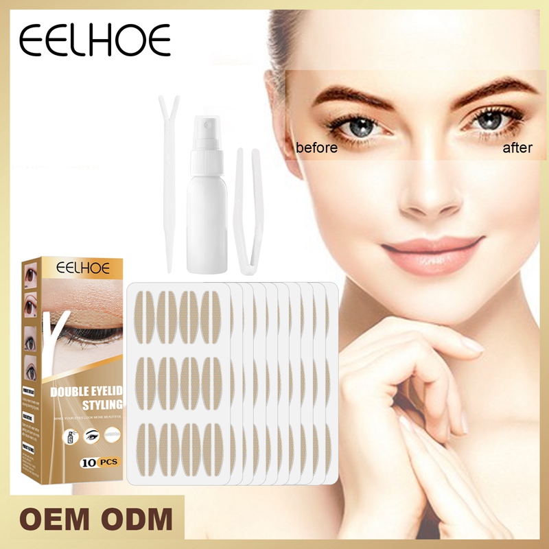 10 Sheets Gauze Mesh-Lace Invisible Double-fold Eyelid Sticker Transparent Invisible Self-adhesive Eyelids Tape Stickers 1975
10 Sheets Gauze Mesh-Lace Invisible Double-fold Eyelid Sticker Transparent Invisible Self-adhesive Eyelids Tape Stickers 1975