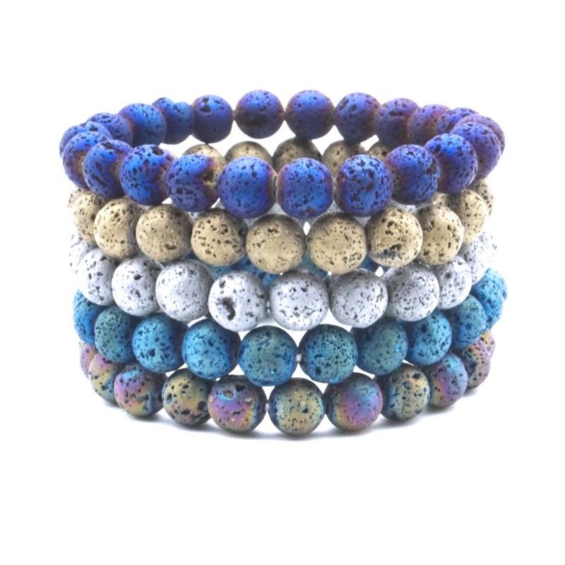 Beaded Strands Color Plated Lava Stone Beads Bracelet DIY Volcanic Essential Oil Diffuser For Women Men JewelryBeaded BeadedBeaded
Beaded Strands Color Plated Lava Stone Beads Bracelet DIY Volcanic Essential Oil Diffuser For Women Men JewelryBeaded BeadedBeaded
