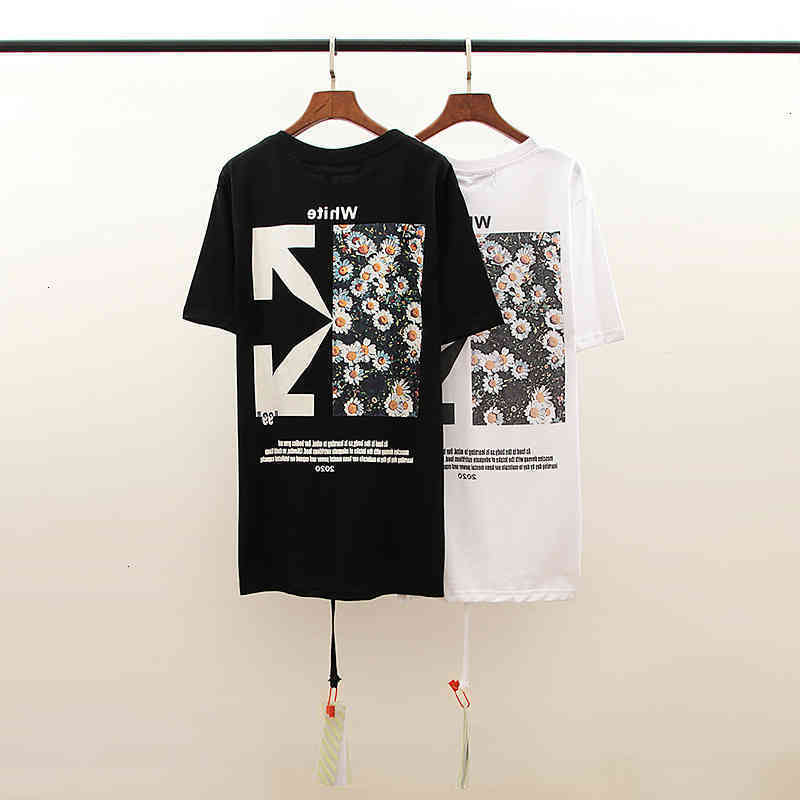 Off Fashion T shirts T-shirts Version Summer New Correct Brand Style Daisy Arrstyle Print Men' and Women' Short Sleeve T-shirt, White
Off Fashion T shirts T-shirts Version Summer New Correct Brand Style Daisy Arrstyle Print Men' and Women' Short Sleeve T-shirt, White