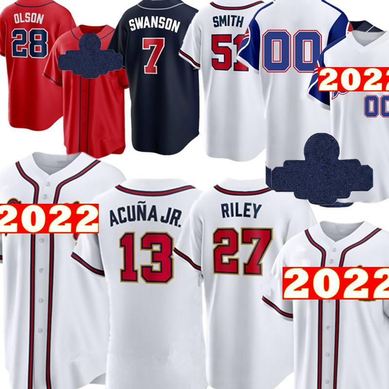 13 Ronald Acuna Jr. Austin Riley jersey Matt Olson Dansby Swanson Ozzie Albies Baseball Jerseys Jorge Soler Tyler Matzek Will Smith Eddie Rosario Guillermo Heredia, Men+patch cool base
13 Ronald Acuna Jr. Austin Riley jersey Matt Olson Dansby Swanson Ozzie Albies Baseball Jerseys Jorge Soler Tyler Matzek Will Smith Eddie Rosario Guillermo Heredia, Men+patch cool base