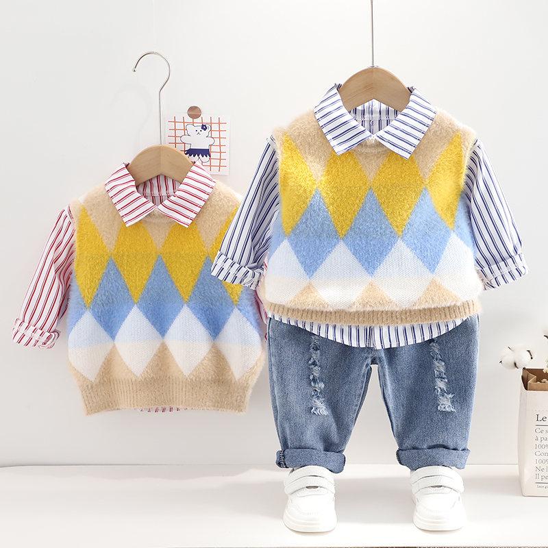 Clothing Sets Fashion Baby Girls Boys Kids Spring Wear Cotton Cartoon Hoodies Sweater Vest Shirt Pants 3Pcs Outfit Suit Children SetClothing, Xmw s lingxing blue
Clothing Sets Fashion Baby Girls Boys Kids Spring Wear Cotton Cartoon Hoodies Sweater Vest Shirt Pants 3Pcs Outfit Suit Children SetClothing, Xmw s lingxing blue