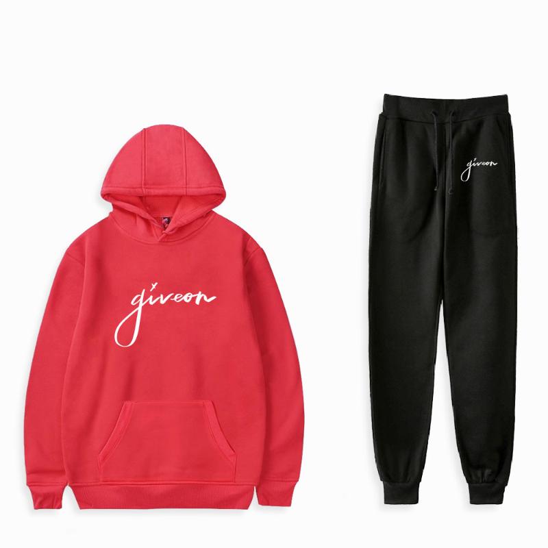 Men's Tracksuits Giveon Spring Letter Printing All-match Casual Sports Hoodie Sportswear Sweatshirt And Pants Two-piece SuitMen's, As shown
Men's Tracksuits Giveon Spring Letter Printing All-match Casual Sports Hoodie Sportswear Sweatshirt And Pants Two-piece SuitMen's, As shown