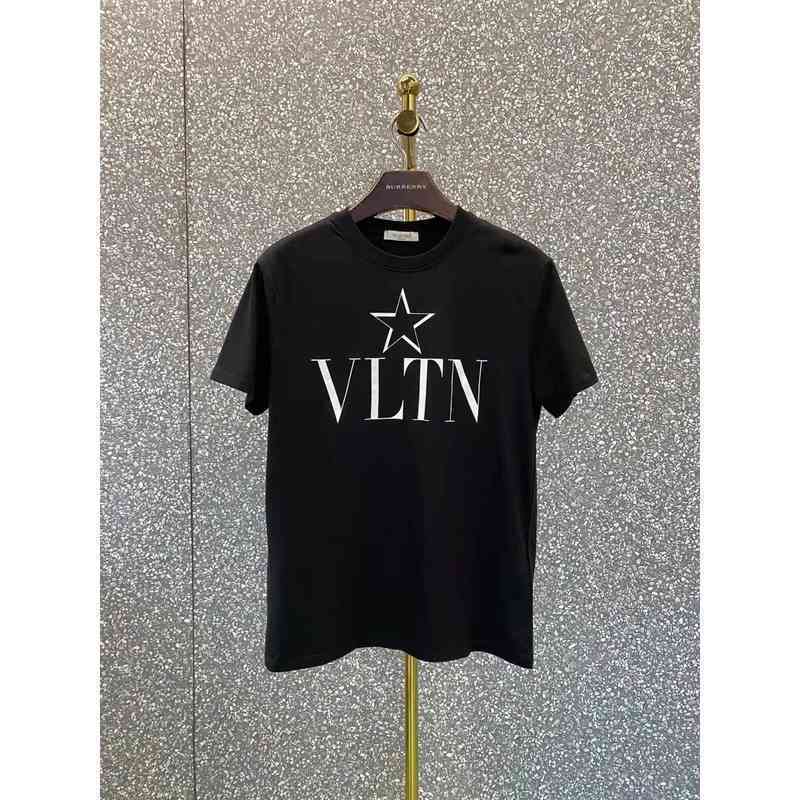 Designer Vltns Classic T Shirt Letter Printed Short Sleeves High Street Fashion Mens And Womens Couples Loose Black Cotton Round Neck Tees
Designer Vltns Classic T Shirt Letter Printed Short Sleeves High Street Fashion Mens And Womens Couples Loose Black Cotton Round Neck Tees