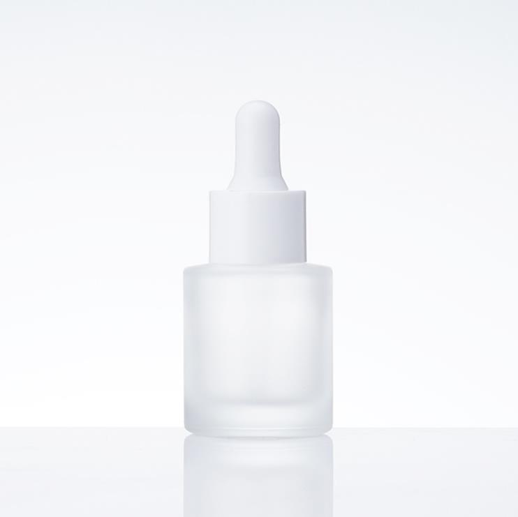 20ml Flat shoulder Glass Essential Oil Perfume Bottles Liquid Bottles Reagent Dropper Aromatherapy Bottle Wholesale SN6721