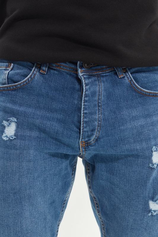Trendyol Male Slim Fit Destroylu Jeans TMNAW22JE0049 220328