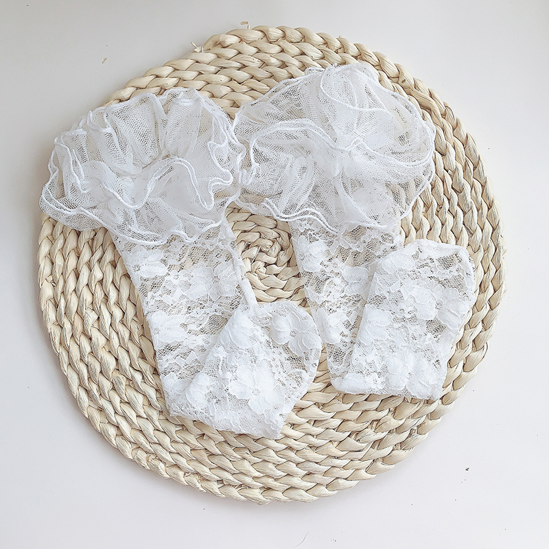 Kaus Kaki Anakanak Perempuan Ruffle Berenda Kaus Kaki Setinggi Lutut Bayi Jaring Bersirkulasi Kaus Kaki Balita Bayi Perempuan Putih 220611