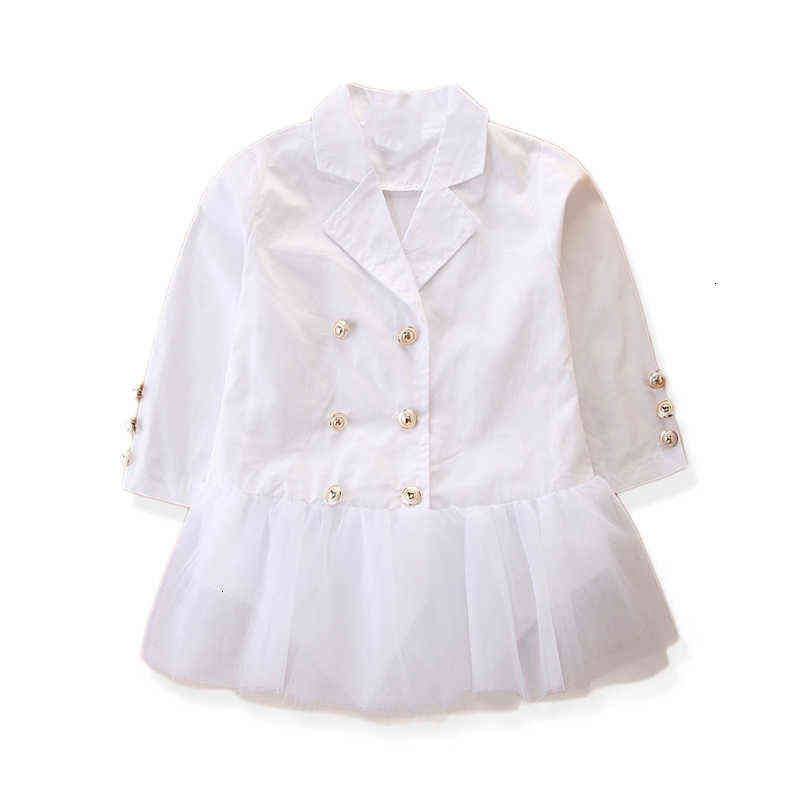 Infant Children Clothes Baby Girls Long Sleeve Formal Lace Dress Suit Skirt Get Together Clothes Casual Suit Dress Y220510