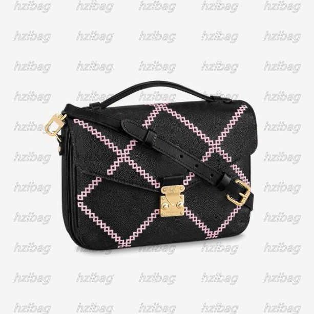 Pochette Cross Body Bag 2022 Women Metis handbag Black White quilted embossed supple grained leather S-lock Stripe Purses Designer Bags, 03
Pochette Cross Body Bag 2022 Women Metis handbag Black White quilted embossed supple grained leather S-lock Stripe Purses Designer Bags, 03