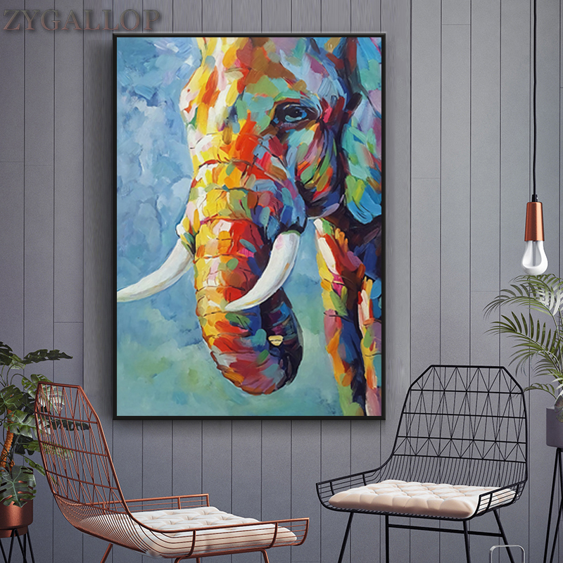 Elephant Canvas Art Oil Painting Animal Wall Art Print Poster Modern Decor Wall Painting For Living Room Decoration Pictures
Elephant Canvas Art Oil Painting Animal Wall Art Print Poster Modern Decor Wall Painting For Living Room Decoration Pictures