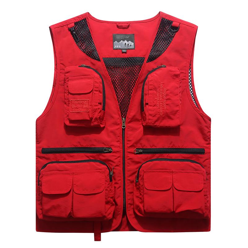 Men's Jackets Vest Spring And Summer Mesh Outdoor Pography Quick-drying Collarless Plus Size Jacket, Black;brown
Men's Jackets Vest Spring And Summer Mesh Outdoor Pography Quick-drying Collarless Plus Size Jacket, Black;brown