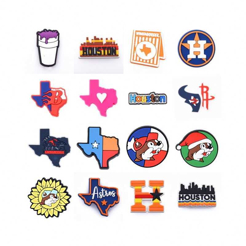 new designs Bucees croc charm for wholesale Houston croc charm for shoe decoration custom croc charm for new year gift 2022 
new designs Bucees croc charm for wholesale Houston croc charm for shoe decoration custom croc charm for new year gift 2022