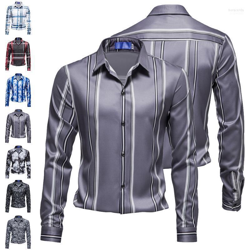 Men's Casual Shirts Cool Mens Flower Printing Long-sleeved Shirt Business Nightclub Party EU Size S-2XLMen's Hora22, Dark gray 200
Men's Casual Shirts Cool Mens Flower Printing Long-sleeved Shirt Business Nightclub Party EU Size S-2XLMen's Hora22, Dark gray 200