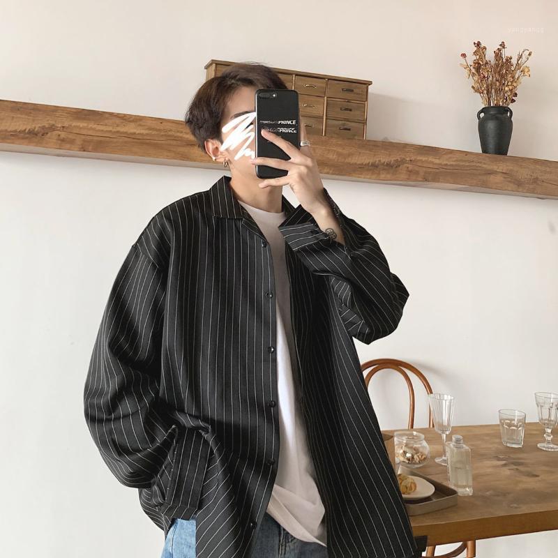 Men's Casual Shirts 2022 High Grade Fabric Lapel Collar Loose Stripe Printing Long Sleeve Camisa Masculina Clothes Size -2XL, Black
Men's Casual Shirts 2022 High Grade Fabric Lapel Collar Loose Stripe Printing Long Sleeve Camisa Masculina Clothes Size -2XL, Black