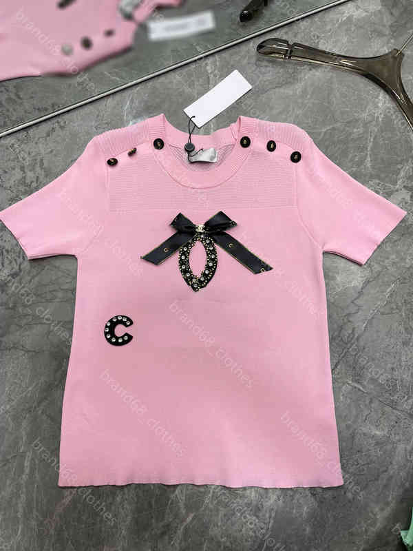 22ss designer clothing cotton t shirt Womens diamond bow short sleeve Sunmmer Tshirts logo ch..el brand Lady Tees Luxurys Clothes Tops T-shirts female Apparel
22ss designer clothing cotton t shirt Womens diamond bow short sleeve Sunmmer Tshirts logo ch..el brand Lady Tees Luxurys Clothes Tops T-shirts female Apparel