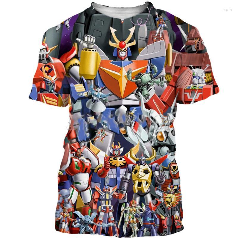 Men' T Shirts Summer Shirt Anime Mazinger Z 3D Printed T-shirt Cartoon Short Sleeve Harajuku For Men Tops & Tees Drop, T shirt 13
Men' T Shirts Summer Shirt Anime Mazinger Z 3D Printed T-shirt Cartoon Short Sleeve Harajuku For Men Tops & Tees Drop, T shirt 13