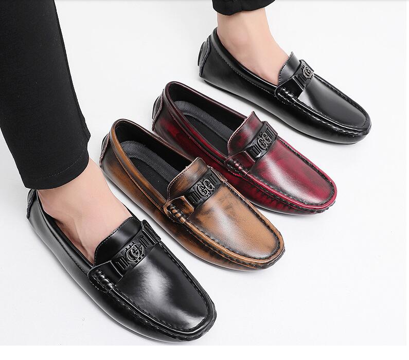 Men Loafers Luxury Brand Driving Shoes Party Office Loafers Fashion Mens Flats Slip On Moccasins Man Footwear, Black
Men Loafers Luxury Brand Driving Shoes Party Office Loafers Fashion Mens Flats Slip On Moccasins Man Footwear, Black