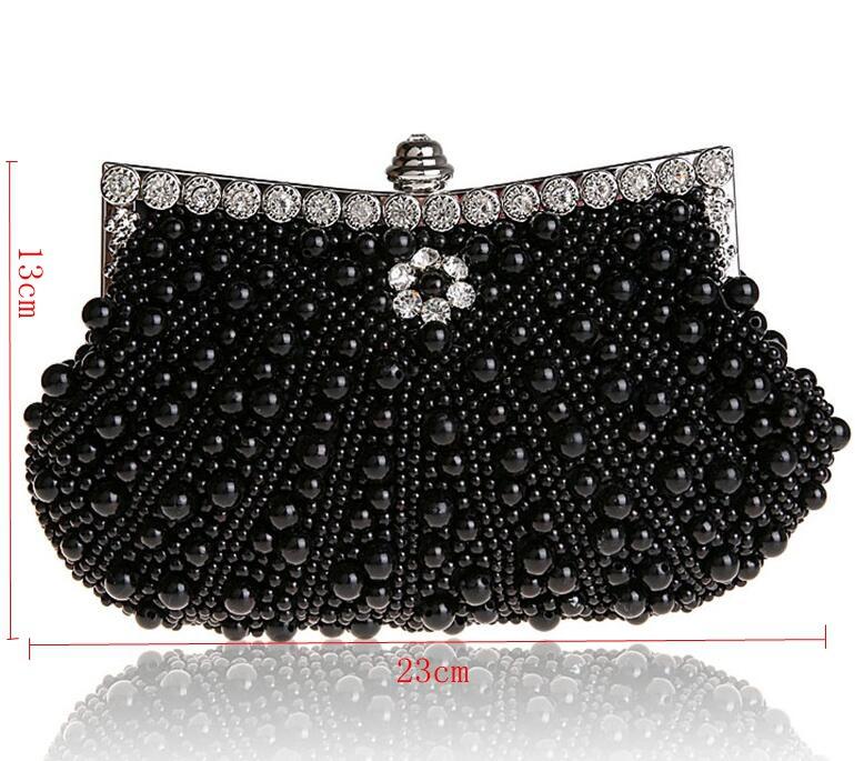 Evening Bags Women Party Handmade White Pearl Hard Case Beading Shoulder Clutch Bag Bridal Wedding Beaded Hand Metal ClutchesEvening, Beige
Evening Bags Women Party Handmade White Pearl Hard Case Beading Shoulder Clutch Bag Bridal Wedding Beaded Hand Metal ClutchesEvening, Beige