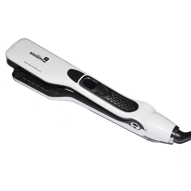Drop Steam Hair Straightener Brush Professional Electric Straightening Comb Ceramic Flat Iron Styling Tool 220623