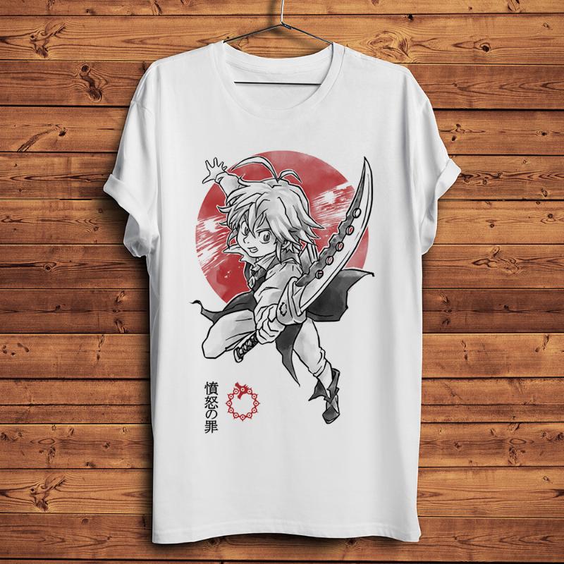 Men' T-Shirts Dragon Sin Of Wrath Meliodas Anime Tshirt Men White Casual Short Sleeve Unisex The Seven Deadly Sins Streetwear T Shirt, 3788
Men' T-Shirts Dragon Sin Of Wrath Meliodas Anime Tshirt Men White Casual Short Sleeve Unisex The Seven Deadly Sins Streetwear T Shirt, 3788