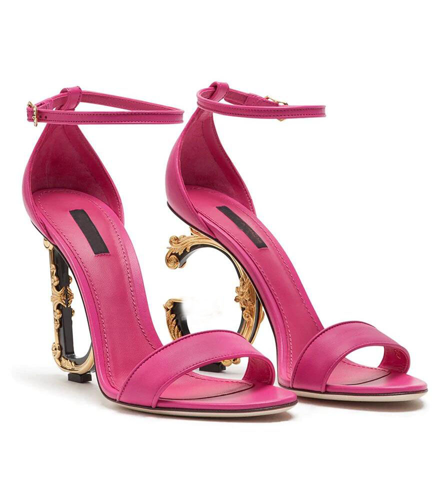 Famous Summer Brands Keira Sandals Shoes Women Polished Calfskin D-Baroquel Heels Evening Party Wedding Sexy Lady Sandalias EU35-43 Box
Famous Summer Brands Keira Sandals Shoes Women Polished Calfskin D-Baroquel Heels Evening Party Wedding Sexy Lady Sandalias EU35-43 Box