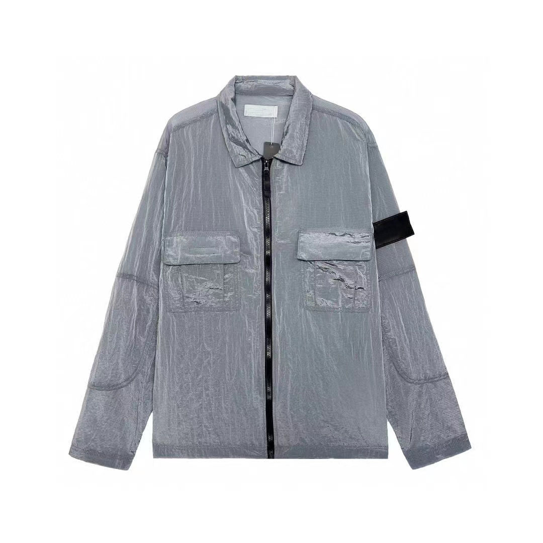 men jacket long sleeve thin jackets coat designer solid color Men and women coats casual windbreaker loose functional multicolor clothing, Multi
men jacket long sleeve thin jackets coat designer solid color Men and women coats casual windbreaker loose functional multicolor clothing, Multi