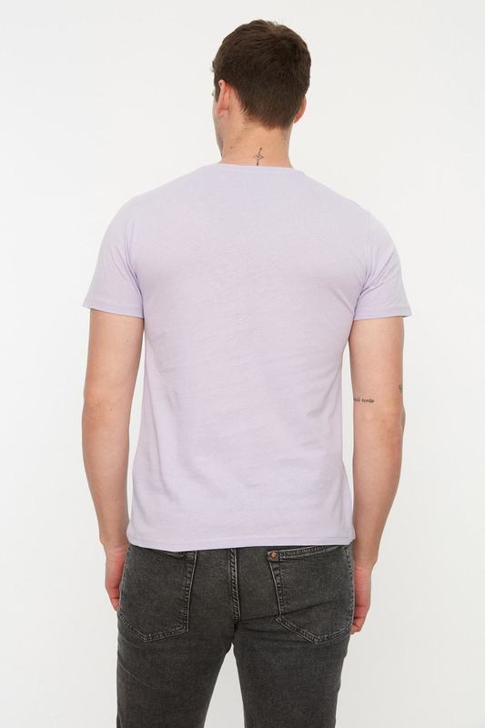 Trendyol Black Mens TShirt Presser Cotton Neck Short Sleeve TMNSS19BO0001 220526wtt