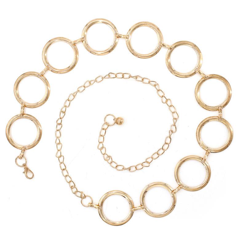 Belts Ladies Fashion Geometric Long Belly Waist Chain For Women Personality Dress Metal Belt Female Gold Ring AccessoriesBelts, Black
Belts Ladies Fashion Geometric Long Belly Waist Chain For Women Personality Dress Metal Belt Female Gold Ring AccessoriesBelts, Black