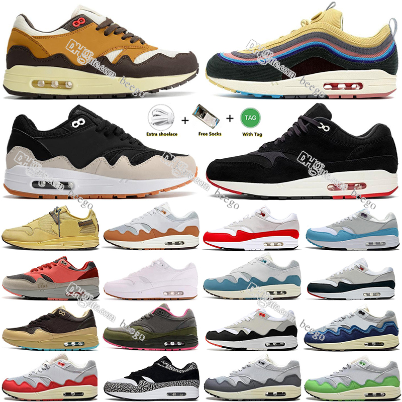 Mellow Air Max 1 87 running shoes Patta Waves Blueprint Wabi men women Sabi Monarch Aqua Maroon 87s Baroque Brown Saturn Gold Cave Stone 1s Sports Sneakers, #43
Mellow Air Max 1 87 running shoes Patta Waves Blueprint Wabi men women Sabi Monarch Aqua Maroon 87s Baroque Brown Saturn Gold Cave Stone 1s Sports Sneakers, #43