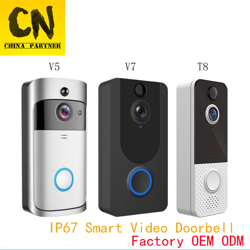 Smart WiFi Video Doorbell V5 T8 V7 HD1080P Camera Visual Intercom With Night vision IP Door Bell Wireless Home Security Cameras
Smart WiFi Video Doorbell V5 T8 V7 HD1080P Camera Visual Intercom With Night vision IP Door Bell Wireless Home Security Cameras