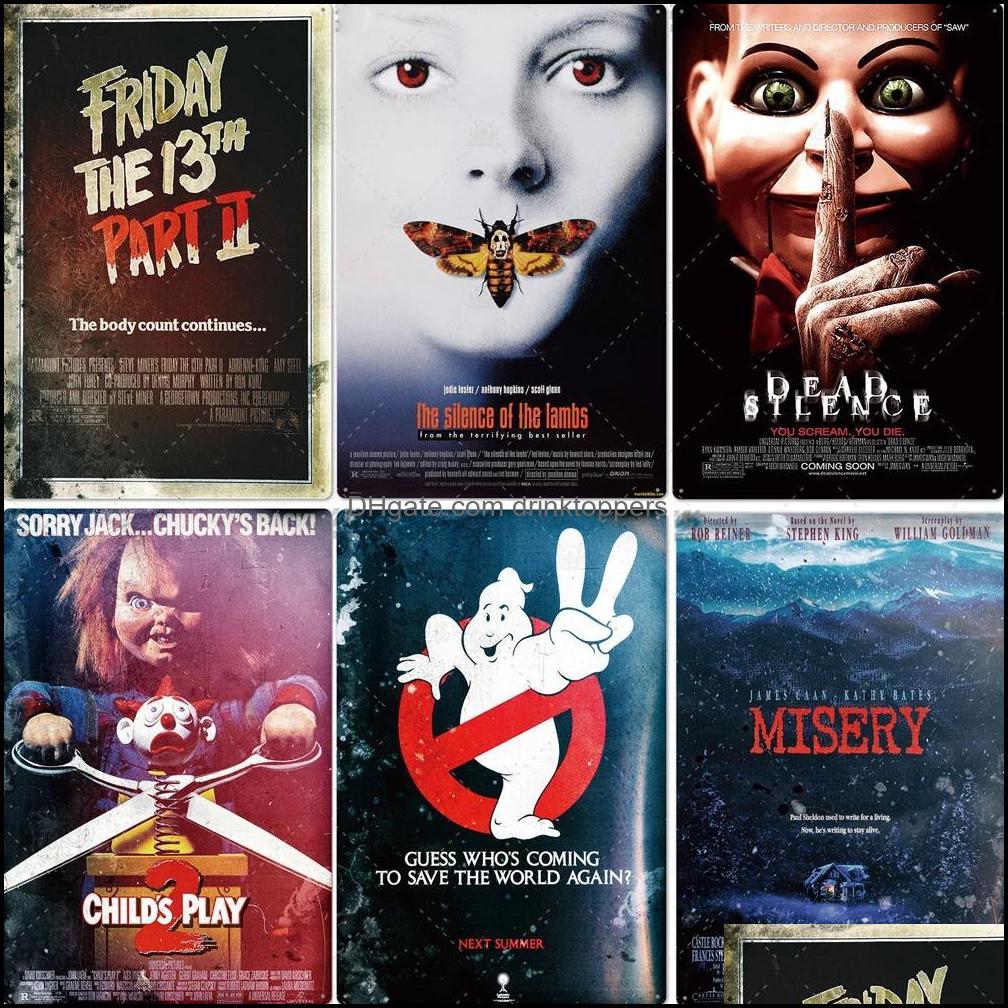 Metal Painting Arts Crafts Gifts Home Garden Classic Movie Sign Poster Vintage Horror Posters Movies Cinema Decor Dhxze
Metal Painting Arts Crafts Gifts Home Garden Classic Movie Sign Poster Vintage Horror Posters Movies Cinema Decor Dhxze