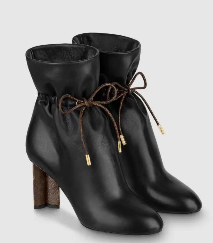 Winter Fashion Silhouette Ankle Boot Flower-shaped Heel Calf Leather White Black Women Booty Brand Luxury Party Wedding High Heels EU 35-42.BOX
Winter Fashion Silhouette Ankle Boot Flower-shaped Heel Calf Leather White Black Women Booty Brand Luxury Party Wedding High Heels EU 35-42.BOX