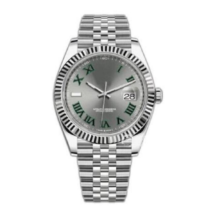 Luxury Mens Watch Automatic Mechanical Men Sports Watches Black White Dial Sapphire Glass Watches DATEJUST Stainless Steel
