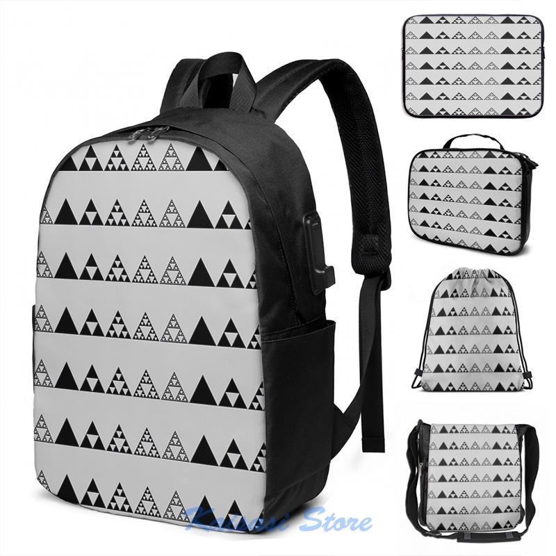 Backpack Sierpinski Triangle Mathematics Fractal Math Geometry USB Charge Men School Bags Women Bag Travel Laptop, Drawstring bag
Backpack Sierpinski Triangle Mathematics Fractal Math Geometry USB Charge Men School Bags Women Bag Travel Laptop, Drawstring bag