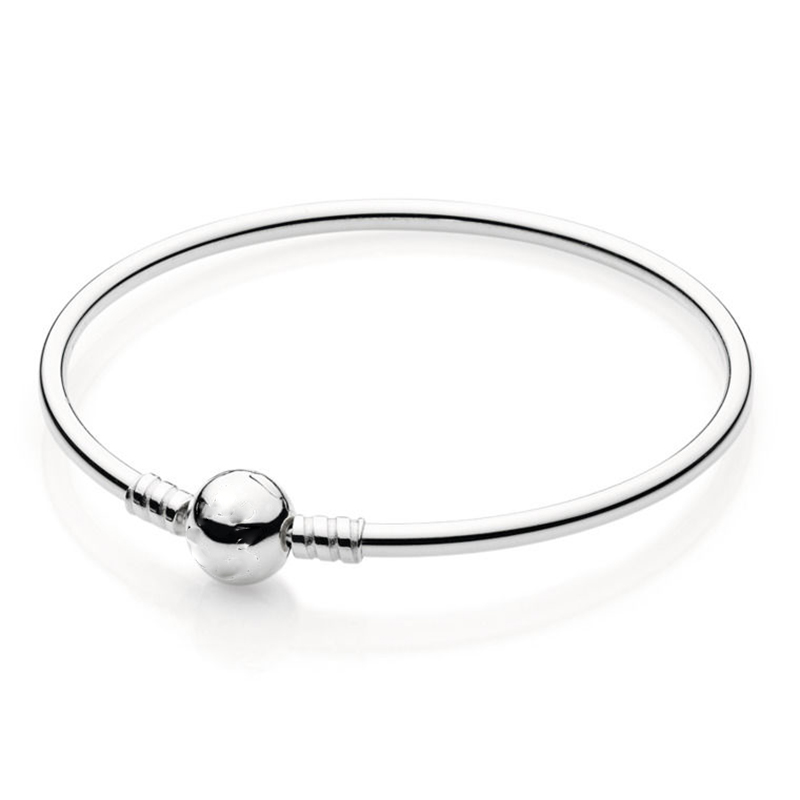 New Popular High Quality 925 Sterling Silver Forever Love Charm Bracelet For Women S925 Snake DIY Beads Beautiful Bracelet Jewelry Special Offer
