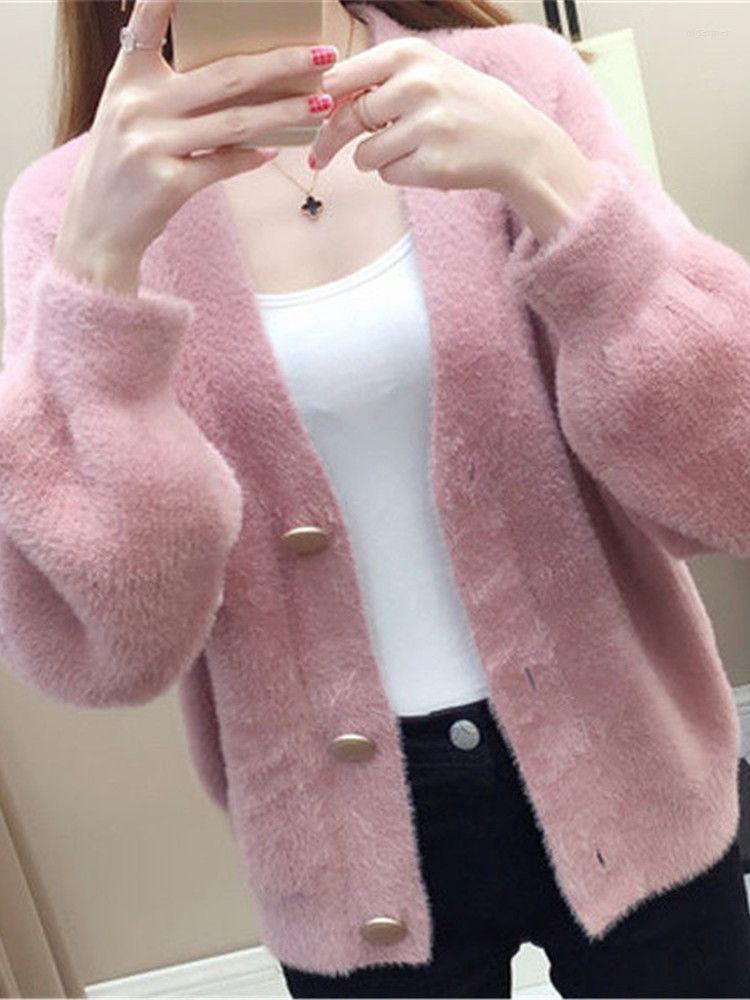 Women' Knits & Tees Korean Sweaters Women Loose Comfortable Simple Warm All-match Elegant Knitted Wear Cardigan Long Sleeve Autumn V-Neck O, Black
Women' Knits & Tees Korean Sweaters Women Loose Comfortable Simple Warm All-match Elegant Knitted Wear Cardigan Long Sleeve Autumn V-Neck O, Black