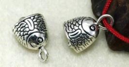 8mm Tibetan Silver Fish bell bracelet Pendants Handmade Decorative Metal DIY Jewelry Alloy accessories xf5s
8mm Tibetan Silver Fish bell bracelet Pendants Handmade Decorative Metal DIY Jewelry Alloy accessories xf5s
