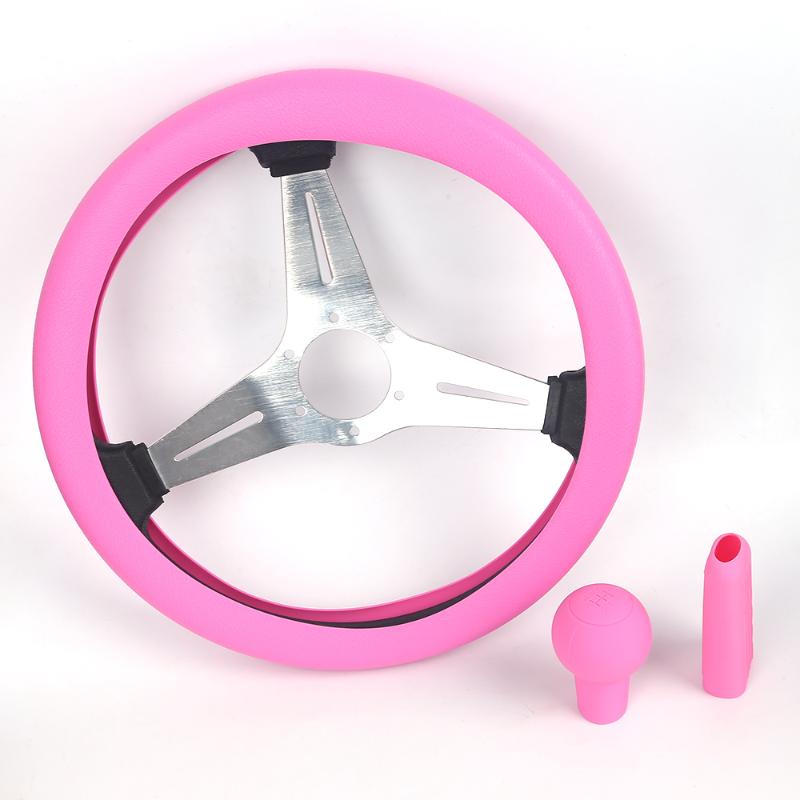 Steering Wheel Covers 3Pcs Set Black Soft Silicone Handbrake Cover Gear Shift Non-Slip Universal Car DecorationSteering
Steering Wheel Covers 3Pcs Set Black Soft Silicone Handbrake Cover Gear Shift Non-Slip Universal Car DecorationSteering