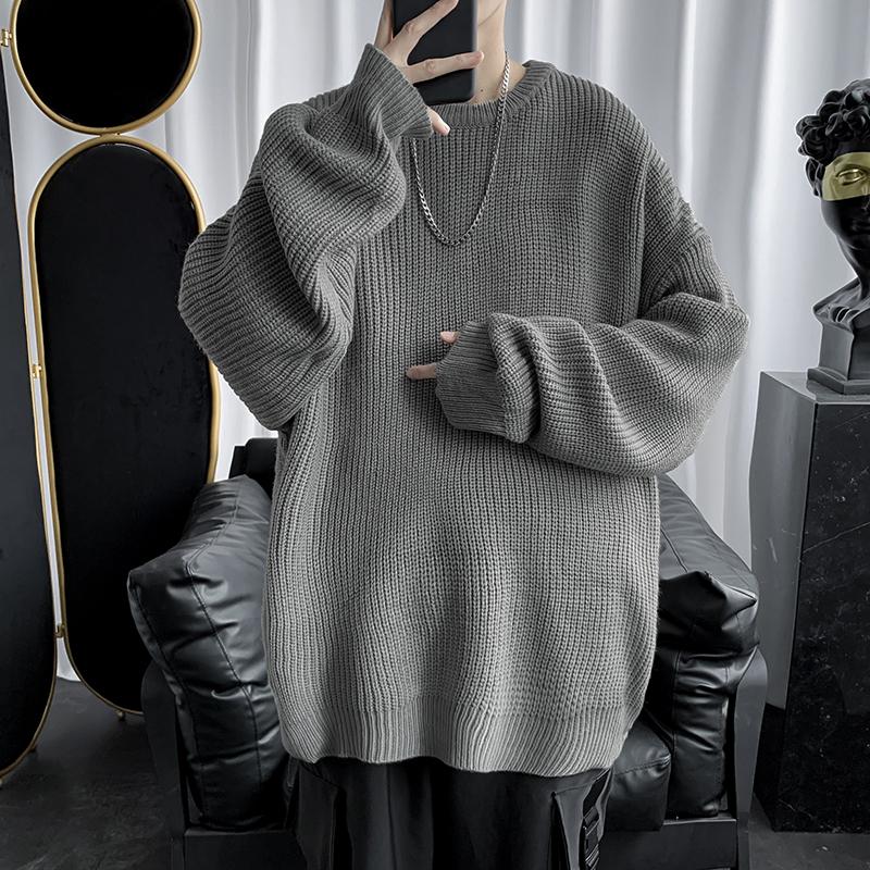 Men's Sweaters Men Korean Fashion Solid Color Oversized Sweater Long Sleeve Shirts Autumn Winter Clothing Streetwear PulloversMen's, Gray
Men's Sweaters Men Korean Fashion Solid Color Oversized Sweater Long Sleeve Shirts Autumn Winter Clothing Streetwear PulloversMen's, Gray