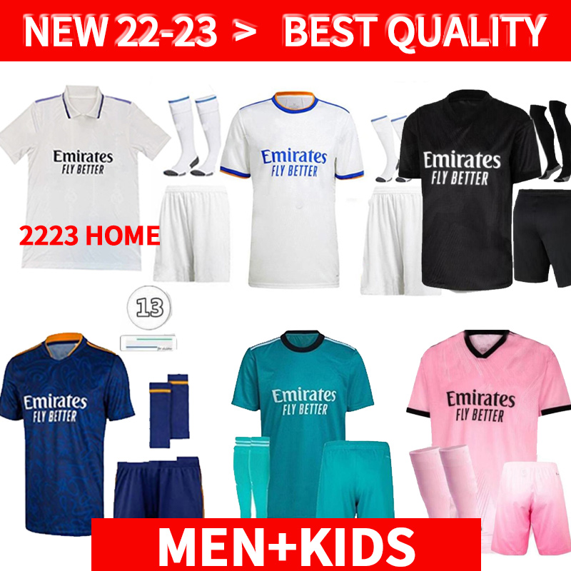 adult+kids kit set MBENZEMA soccer jersey 21 22 23 Men football shirt VINI JR CAMAVINGA ALABA HAZARD ASENSIO MODRIC MARCELO REAL VALVERDE MADRIDS camiseta 2022 2023, Black
adult+kids kit set MBENZEMA soccer jersey 21 22 23 Men football shirt VINI JR CAMAVINGA ALABA HAZARD ASENSIO MODRIC MARCELO REAL VALVERDE MADRIDS camiseta 2022 2023, Black